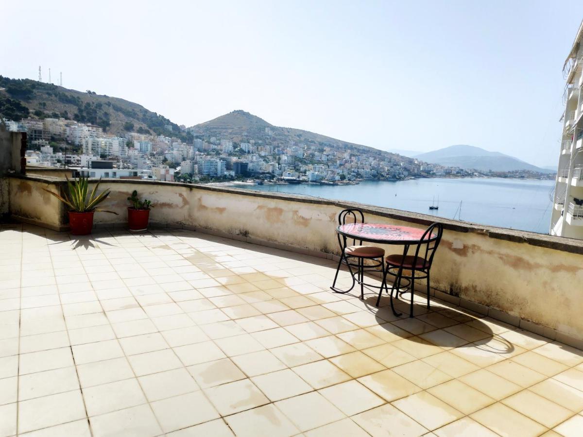 Private Studio Sea View 2 Minutes Away From Beach Saranda Extérieur photo