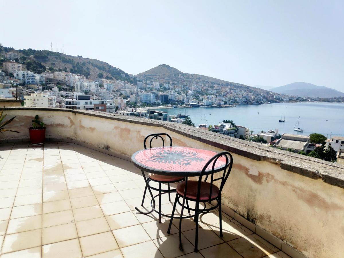 Private Studio Sea View 2 Minutes Away From Beach Saranda Extérieur photo